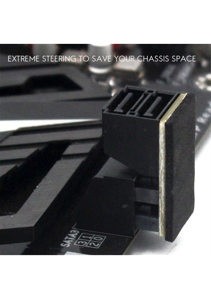 10 Adet Çift Sata 7pin Dişi Ila Çift 7pin Erkek 90 Derece Açılı Adaptör Anakart Sata Adaptörü Masaüstü SSD HDD (Yurt Dışından) indirimleri