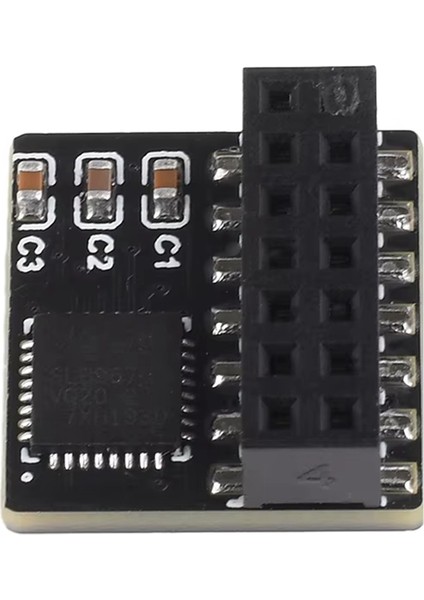 Tpm 2.0 Spı Paralel Şifreleme Güvenliği Modülü 14 Pin Spı Uzak Kart Kartı Şifreleme Güvenlik Kartı Asus Için (Yurt Dışından)