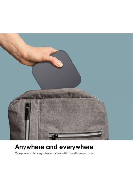 Apple Mac Mini M4/m4 Pro Fall Anti-Fall Silikon Silikon Için Koruyucu Kapak Kılıfı Mac M4/m4 Pro Aksesuarları B Için Koruyucu Kılıf (Yurt Dışından) modelleri