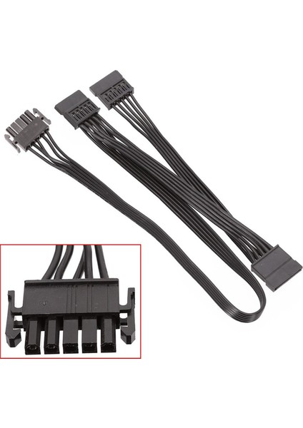 Enermax Modüler Psu Için 3x 5pin Ila 3 Port Sata Periferik Güç Kaynağı Kablosu (Yurt Dışından) fiyatları
