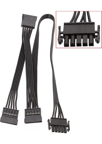 Enermax Modüler Psu Için 3x 5pin Ila 3 Port Sata Periferik Güç Kaynağı Kablosu (Yurt Dışından) indirimleri