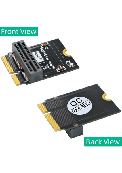 M.2 Ngff E-Key&#39;den E- Anahtar Dönüştürme AX200/201/210 Wifi Kart Dikey Kurulum Için Adaptör Kartı (Yurt Dışından) fiyatları