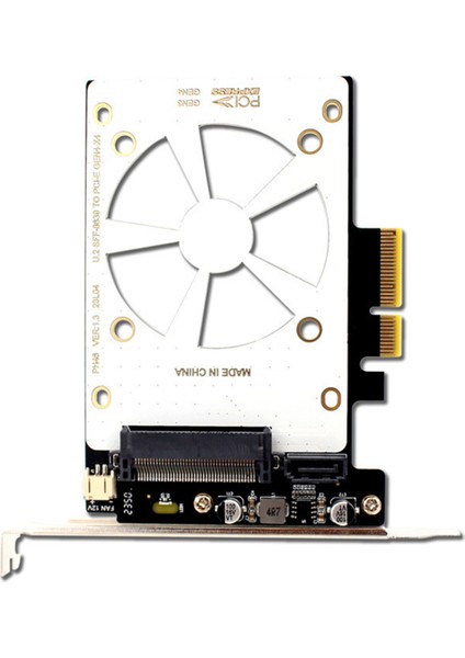 U.2 Ssd-Pcıe4.0 Yükseltici Kartı Pcı Express 4.0 X4 X8 X16 SFF-8639 Windows8/10/linux Için Genişletme Kartı (Yurt Dışından) fiyatları