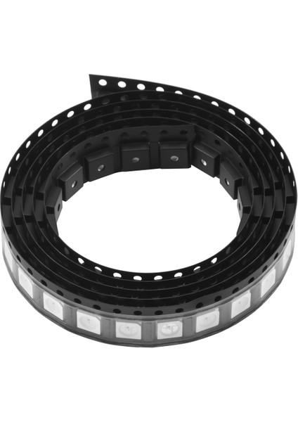 100PCS WS2812B Rgb LED Chıp 5050SMD Beyaz Pcb WS2812 Ayrı Ayrı Adreslenebilir Çip Pikselleri DC5V (Yurt Dışından)