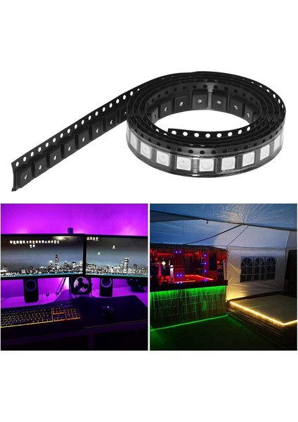 100PCS WS2812B Rgb LED Chıp 5050SMD Beyaz Pcb WS2812 Ayrı Ayrı Adreslenebilir Çip Pikselleri DC5V (Yurt Dışından) indirimleri