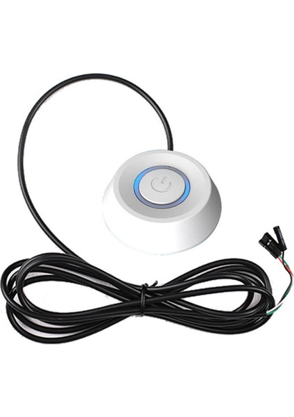 1.8m Bilgisayar Masaüstü Anahtarı Pc Anakartı Harici Başlatma Gücü Açma/kapama Düğmesi Uzantı Kablosu Yuvarlak Başlangıç ​​anahtarı (A) (Yurt Dışından) fiyatları