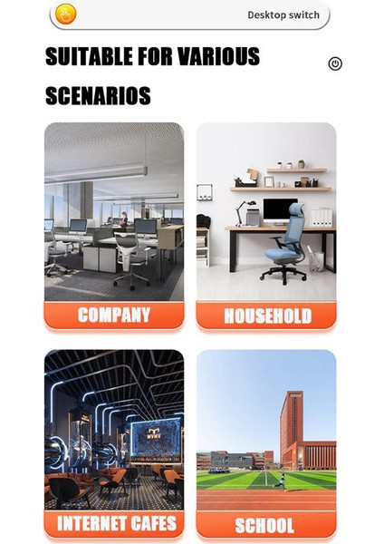 1.8m Bilgisayar Masaüstü Anahtarı Pc Anakartı Harici Başlatma Gücü Açma/kapama Düğmesi Uzantı Kablosu Yuvarlak Başlangıç ​​anahtarı (A) (Yurt Dışından) indirimleri