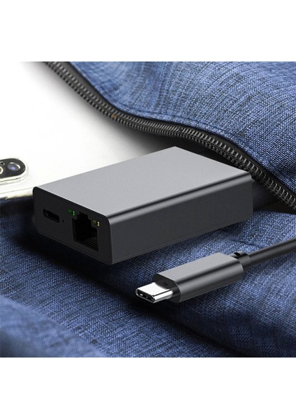 Google Tv Için 2x 4K USB Dock Adaptörü USB C Ethernet USB C - Ethernet Adaptör Fişi ve Oynat Pd Şarjı (Yurt Dışından) modelleri