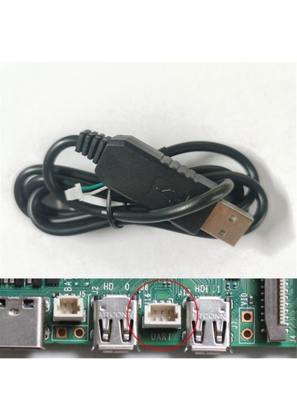 Rpı 5 Nesil Özel Seri Terminal Üç Pimli Terminal Uart Ekran Için Usb&#39;yi Ttl&#39;ye Indir Veri Kablosu (Yurt Dışından) fiyatları
