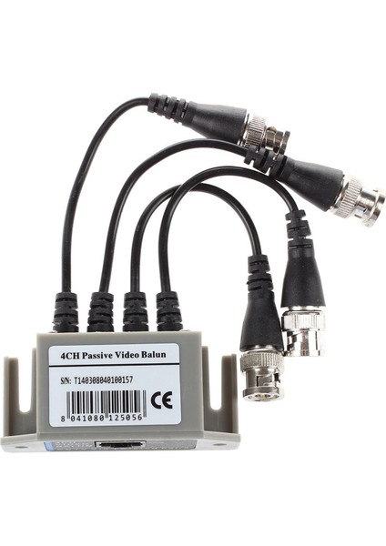 3x 4 Kanallı Video Balun Bnc Utp Cat5 Verici Cctv/ Gözetim Kamerası Trend (Yurt Dışından) indirimleri