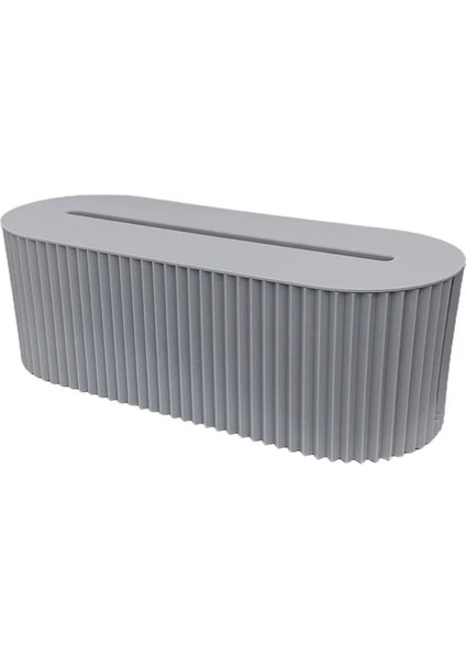 Fiş Tahtalı Saklama Kutusu Kablo Tel Organizatör Kılıfı Soket Kablosuz Wifi Yönlendirici Masaüstü Veri Hattı Fiş Tutucu Rafı, Mavi (Yurt Dışından)