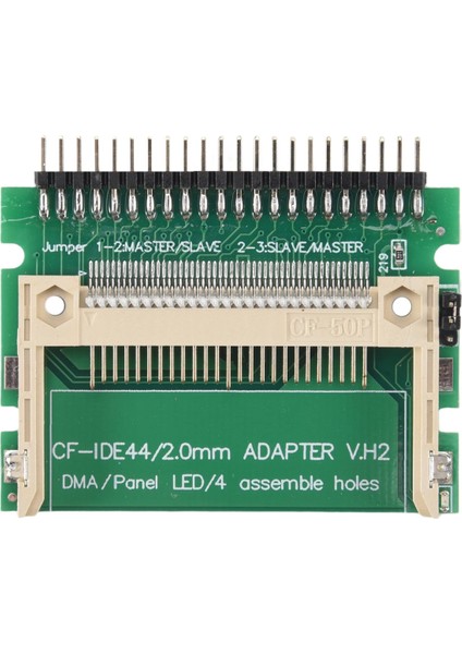 Kompakt Flash Cf Kartı Ide 44PIN 2mm Erkek 2.5 Inç HDD Önyüklenebilir Adaptör Dönüştürücü (Yurt Dışından)