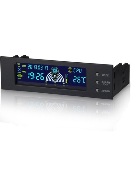 5.25 Inç Fan Hız Denetleyicisi Bilgisayar Kılıfı Fan Termostat Sürekli Takvim Ekran Drive Bay Bilgisayar Kılıfı (Yurt Dışından) fiyatları