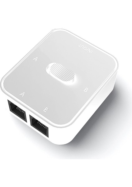 2 Port RJ45 Lan Cat6 Anahtar Seçici 1000MBPS 2 /1 Out /1&#39;de 2 Out 2&#39;de 1 OUTB45 Ağ Splitter (Yurt Dışından) modelleri