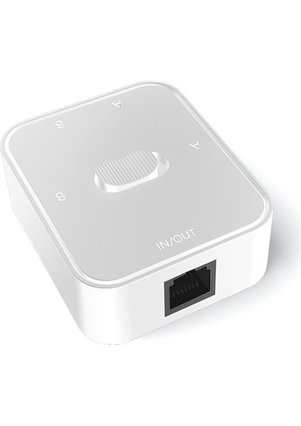 2 Port RJ45 Lan Cat6 Anahtar Seçici 1000MBPS 2 /1 Out /1&#39;de 2 Out 2&#39;de 1 OUTB45 Ağ Splitter (Yurt Dışından) fırsatları