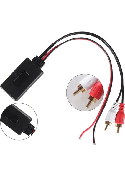 10X Evrensel Araba Rca USB Adaptörü Kablosuz Bluetooth Alıcı Ev Medya Aux Bluetooth Ses Cihazı Ses Kablosu (Yurt Dışından) fiyatları