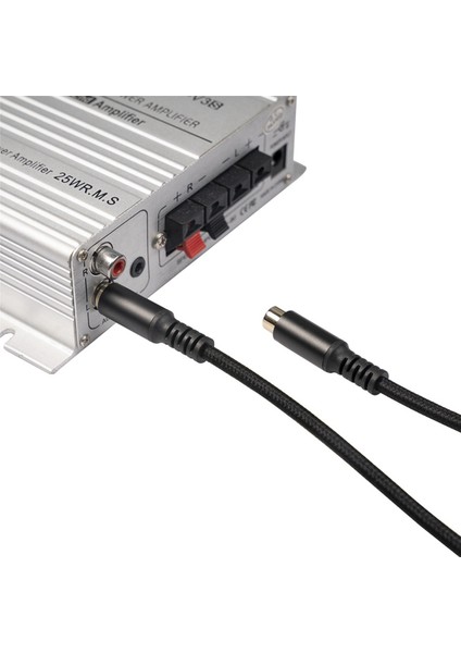 2x Rca Uzatma Kablosu Rca Ses Video Kablosu Rca Erkek To Hoparlör, Subwoofer, Kamera, Hdtv, Amplifikatör, 3 Metre Için (Yurt Dışından)