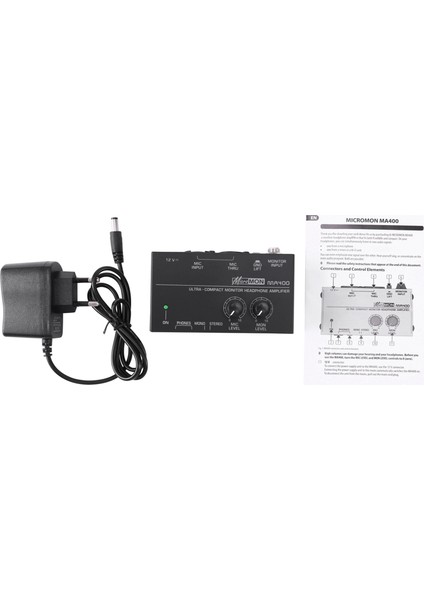 5x MA400 Kulaklık Önsözü Mikrofon Preampifikatör Kulaklık Önsözü Kişisel Monitör Mikseri, Ab Fiş (Yurt Dışından) fiyatları