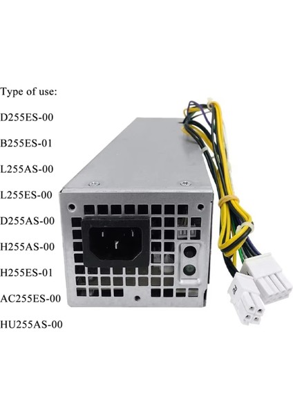 Dell 3020 7020 9020 T7100 255W Güç Kaynağı L255AS-00 D255AS-00 H255AS-00 H255ES-01 F255ES-00 (Yurt Dışından) modelleri
