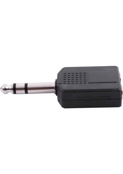 3x Mono 6.35MM Erkek Fişine Çift 6.35MM Dişi Soket Ayırıcı Adaptör Konnektörü (Yurt Dışından) indirimleri