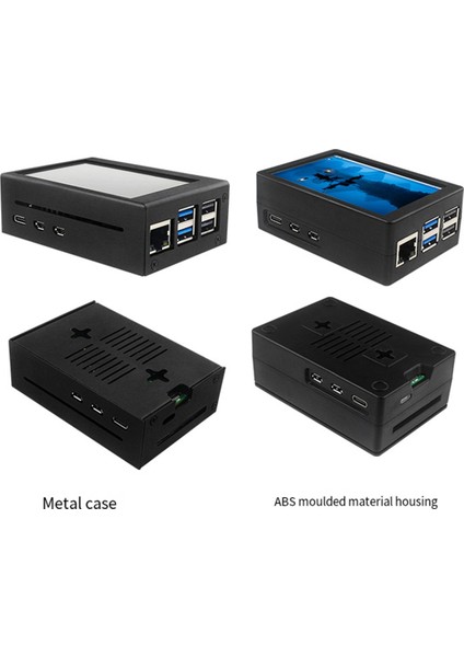 Raspberry Pi 5 Abs Kılıfı 3,5 Inç Ekran Radyatör Soğutma Fanı Kurulumu Için (Yurt Dışından) fırsatları