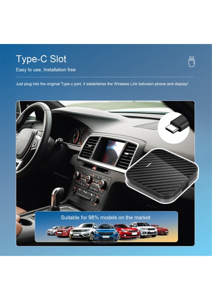 Kıa Vw Toyota Peugeot Volvo Için Kullanıcı Aı Box Mini Kablosuz Carplay Adaptörü Kablosuz Carplay Dongle (Yurt Dışından) modelleri
