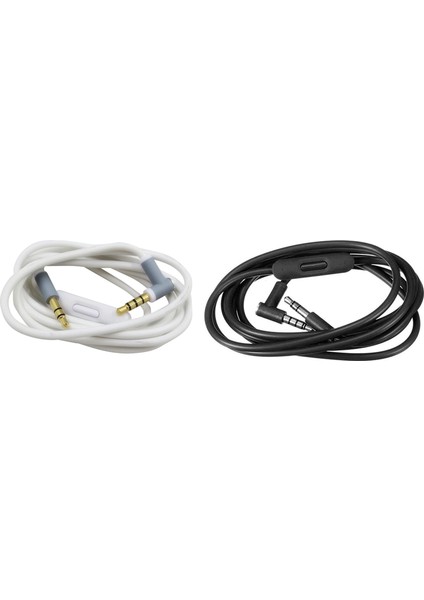 Beats Studio, Executive, Mixer, Solo Hd, Kablosuz ve Pro Kulaklıklar (Beyaz ve Siyah) Için 2x Uzaktan Talk Ses Kablosu (Yurt Dışından)