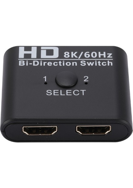 4K x 2k HDMI Uyumlu Anahtar Iki Yönlü 2 Bağlantı Noktaları Dizüstü Bilgisayar Için HDMI Ayırıcı Anahtarı Xbox Ps3/4 Tv Kutusu Adaptörü (B) (Yurt Dışından)
