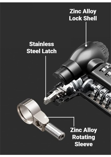 Bilgisayar Kilidi Dizüstü Kilit Güvenlik Kilitleme Dijital Parola Koruma Kilit Kablosu Dizüstü Bilgisayar Için Hırsızlık Karşı Kiliti (Yurt Dışından) fiyatları