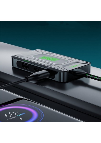 Piva Ses Adaptörü Tip C Dock Istasyonu Evrensel Kulaklık Dönüştürücü USB Dönüştürücü Tablet Veri Desteği Hızlı Şarj Ds7 (Yurt Dışından) modelleri