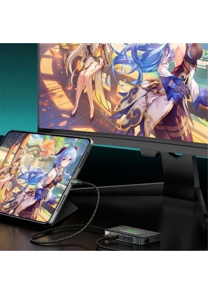 Piva Ses Adaptörü Tip C Dock Istasyonu Evrensel Kulaklık Dönüştürücü USB Dönüştürücü Tablet Veri Desteği Hızlı Şarj Ds7 (Yurt Dışından) fırsatları