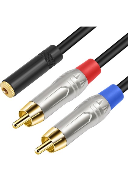 3,5mm - 2rca Ses Kablosu Kadın - Erkek Y 2rca Sonratıcı Telefon Için 3.5mm Adaptör Ev Sineması Amplifikatörleri Hoparlör Stereo (Yurt Dışından) modelleri