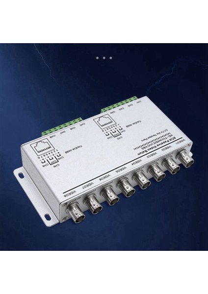 Tvı Cvı Ahd Kameralar Için 2x Pasif Video Balun Bükülmüş Çiftler Aracılığıyla Cctv Utp Video Balun 8ch Alıcı -Verici Bnc - Utp RJ45 (Yurt Dışından) indirimleri