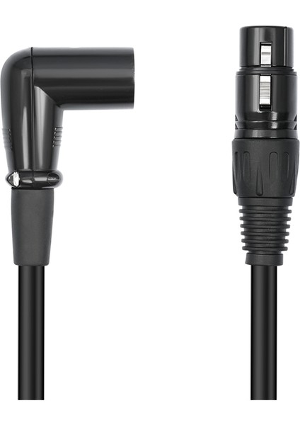 3 Pin Xlr Sağ Açılı Erkek - Kadın Fiş Mikrofon Mikrofon Ses Kablosu Kablosu Müzik Aletleri Aksesuarları (Yurt Dışından)