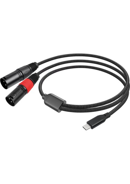 Hoparlör Amplifikatör Mikseri 200CM Için Çift Xlr Erkek Çıkışına Bochara Tip C Girişi (Yurt Dışından) indirimleri