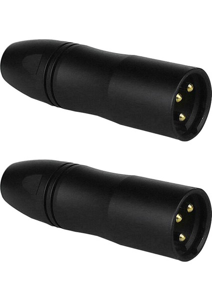 2pcs 3,5mm Trs Dişi Xlr Dengeli Adaptörden Dişi Soket, Ses Adaptörü Fantom Gücü 3-5V Eklenti Gücüne Dönüştürülür (Yurt Dışından)