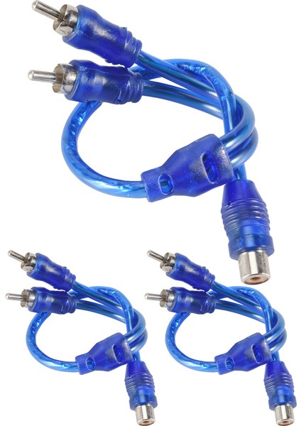 1 Rca Dişi Için 2 Rca Erkek Adaptör Ayırıcı Kablosu Için 3 Adet Ses Bağlantısı (Yurt Dışından) fiyatları