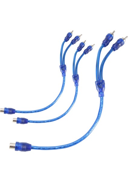 1 Rca Dişi Için 2 Rca Erkek Adaptör Ayırıcı Kablosu Için 3 Adet Ses Bağlantısı (Yurt Dışından) modelleri