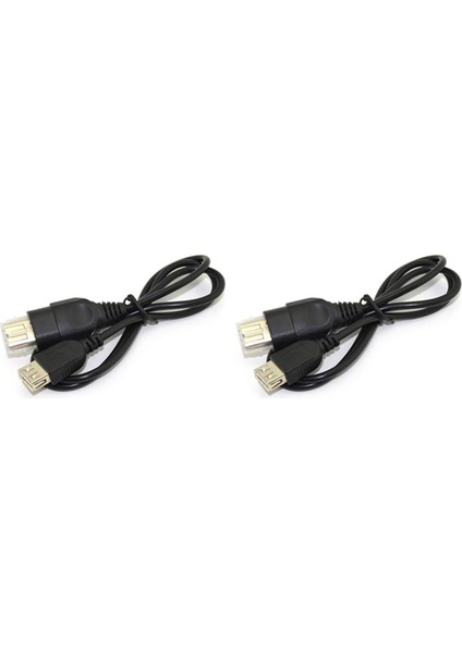 Xbox USB Kablosu Için 2x - Dişi USB - Xbox Adaptör Kablosu Yakınlaştırma Hattı (Yurt Dışından)