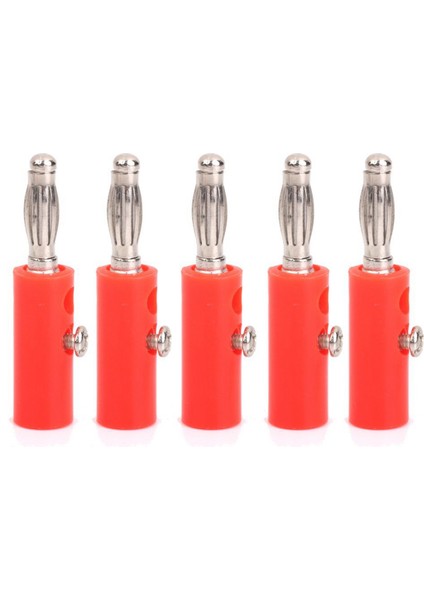 4mm Yalıtımlı Muz Fişleri Konektörler Jack Yeni 30PCS Kırmızı + Siyah (Yurt Dışından) indirimleri