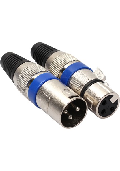 8 Çift Xlr Konnektör 3pin Audio Mikrofon Mikrofon Xlr Erkek Fiş Kadın Jack Adaptör (Yurt Dışından) fiyatları