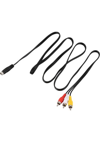 3pcs 1.5m 4.9ft 3 Rca Erkek-4 Pin S-Video Erkek Tv Pc Dönüşüm Kablosu (Yurt Dışından) modelleri
