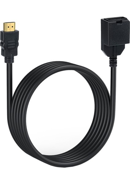 1.5m 4K HDMI Uyumlu 1.4 Type-E Dişi Araba Ses ve Video Iletimi Için Erkek Video Ses Kablosu Yazmak Için (Yurt Dışından) fırsatları