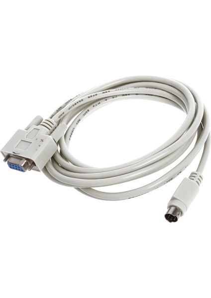 3x DB9P Ila 8p Mini Din RS232 Indir Kablo Beyaz 8.2 Ft Plc Dvp-Eh Için (Yurt Dışından) fırsatları