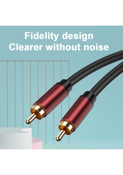 Rca Lotus Kablosu Subwoofer Kablo Av Kablosu Lotus Kafa Ses Kablosu Projeksiyonu DVD Tv Kablosu Rca - Rca 5m/16.4ft (Yurt Dışından) indirimleri