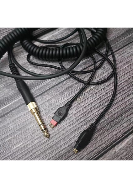 HD580 HD600 HD650 HD565 HD58X Kulaklık Ses Kablosu Yay Bağlantısı Kablosu Yükseltme Kablo Makarası (Yurt Dışından)
