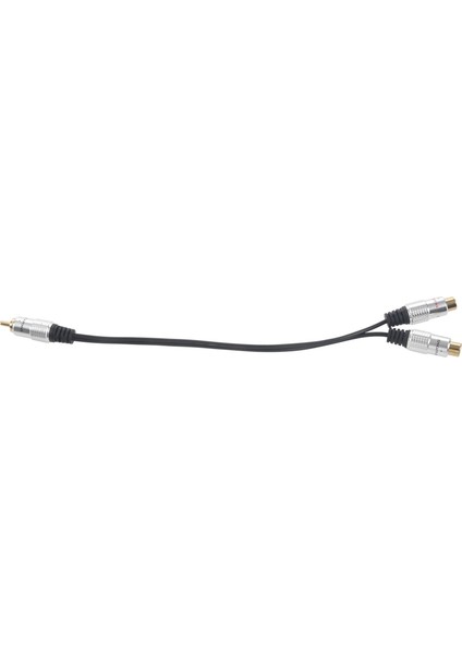 2x Metal Rca Dişi Ila Çift 2 Rca Erkek Altın Kaplama Adaptörü, Ayırıcı Y Ses Kablosu (Rca F-2 Rca M) (1 Erkek Ila 2 Dişi) (Yurt Dışından) indirimleri
