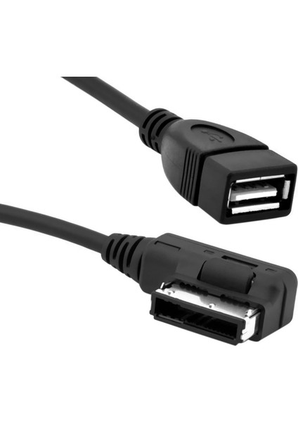 2x Son Kablo Adaptörleri Audi ve Jetta/gli/passat/cc/tiguan/eos/usb Audio Mp3 Müzik Arabirimi Için Amı Mdı Mmı (Yurt Dışından) modelleri