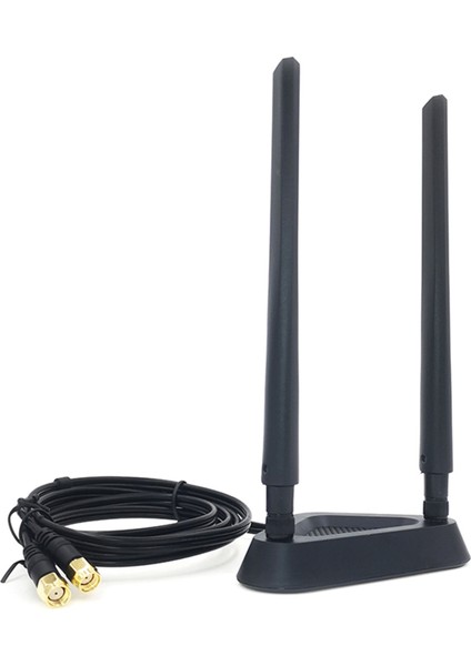 2.4g/5g Çift Frekans Uzatma Kablosu Anten Wifi Yönlendirici 2rca Ila 2 Rca Koaksiyel 3.5 Jack Stereo Rca Audio Cord 1m (Yurt Dışından) fiyatları