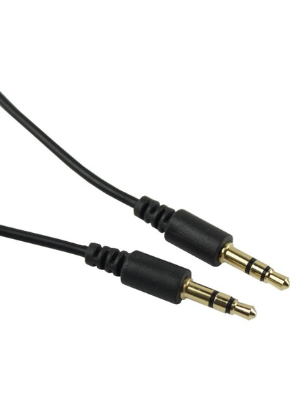 4pcs 3.5mm M/m Stereo Kulaklık Ses Uzatma Kablosu Kablosu Siyah (Yurt Dışından) fırsatları